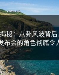 17c深度揭秘：八卦风波背后，明星在记者发布会的角色彻底令人意外
